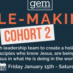 Disciple Making Lab for Church Leaders - from Friday January 15th to Saturday January 16th 2027 in Coventry