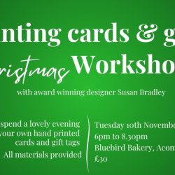 Christmas Cards & Gift Tags Printing Workshop