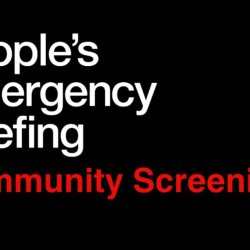 People's Emergency Briefing