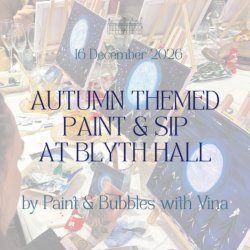 Winter Themed Paint and Sip by Paint & Bubbles