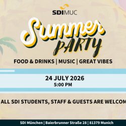 Summer Party at the SDI München