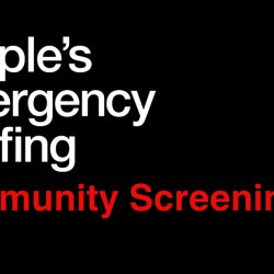 The People’s Emergency Briefing - Follow up Meeting
