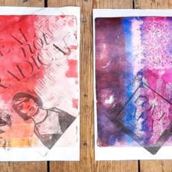 Print & Prosecco: Gelli Plate Printing