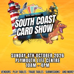 SOUTH COAST CARD SHOW 4th OCTOBER 2026