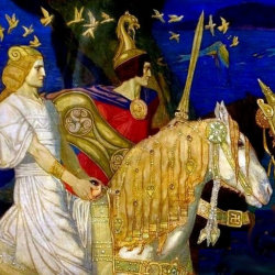 Meeting the Tuatha Dé Danann in the Cath Maige Tuired