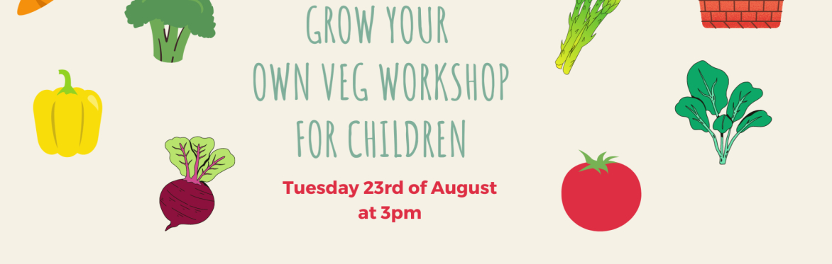 Grow your own Veg workshop for Children