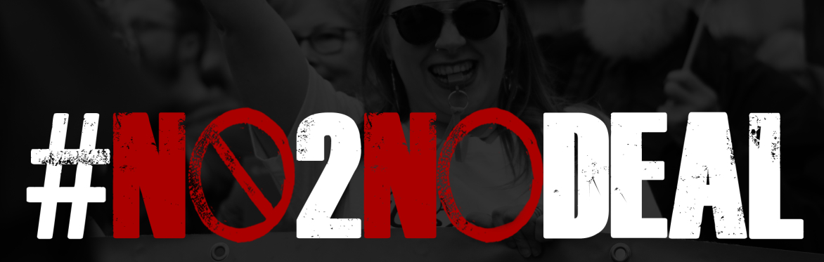 No To No Deal Virtual Rally