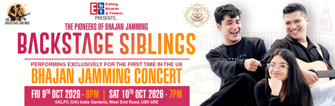 Backstage Siblings Live - The Pioneers of Bhajan Clubbing