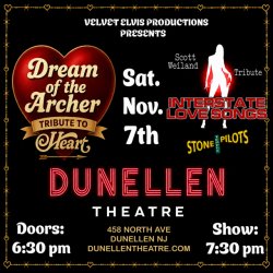 Tributes to Heart & Stone Temple Pilots/Scott Weiland at Dunellen Theatre