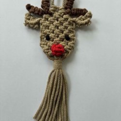 Macrame Reindeer