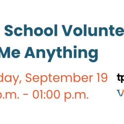 Volunteering as a high school student information session on September 19 2026 from 12.0pm-1.0pm