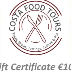 Costa Food Tours Gift Voucher 100