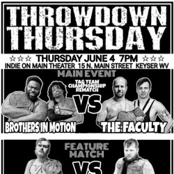 THROWDOWN THURSDAY JUNE 4