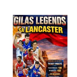First Fil-British Lancaster Basketball League 2026 Gilas Pilipinas Legends Exhibition Match