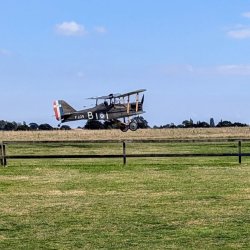 Stow Maries plane landing credit @ Chris Harvey