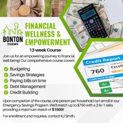 13-week Financial Wellness Class