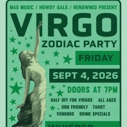 Virgo Zodiac Party w/ Whisper, Paper Sister, Blendlab and More at The Far Out Lounge