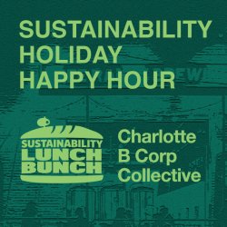 Sustainability Holiday Happy Hour Banner