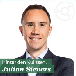 Hinter den Kulissen bei ... Julian Sievers