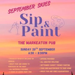 September Skies Sip & Paint 🌅
