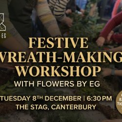 Festive Wreath-Making & Prosecco Workshop