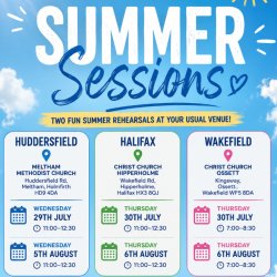 SPECIAL SUMMER CHOIR SESSIONS