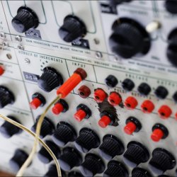 Closeup of Buchla 100