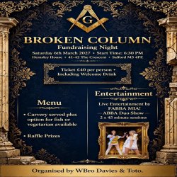 Mamma Mia - Here We Go again- Broken Column Fundraiser 2027