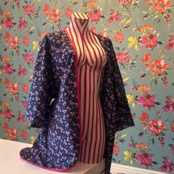A dungaree dress