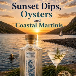 Sunset Dips, Oysters and Coastal Martinis