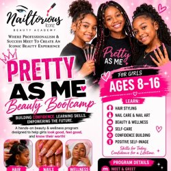 Pretty As Me Beauty Bootcamp at Nailtorious Iconz Beauty Academy