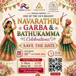 Rass Garba & Dandiya with Bathukama Celebration
