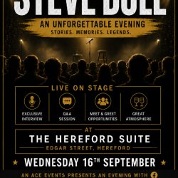 An evening with Steve bull