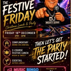 The Festive Friday Christmas Lunch & Party