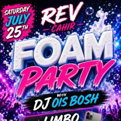 Rev Cahir Foam Party secondary school students aged 13-16