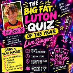 THE BIG FAT LUTON QUIZ OF THE YEAR & MOTOWN PARTY
