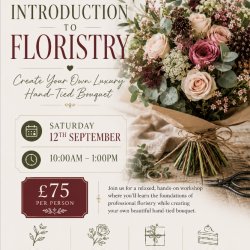 Introduction to Floristry - Create your own hand tied bouquet