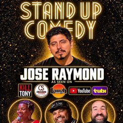 Headliner Jose Raymond Standup Comedy Pahoa