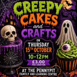 Creepy Cakes & Crafts