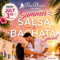 Pura Nights Summer Salsa & Bachata Special in Chiswick - Friday 3rd July