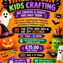 Halloween Kids Crafting – Half Term Fun!