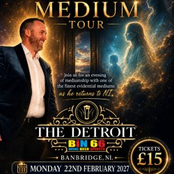An evening of mediumship at The Detroit, Banbridge, Northern Ireland