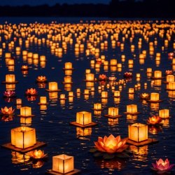 Floating Lanterns & Night Market Festival