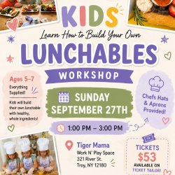 Kids Build-Your-Own Lunchables Workshop | Gouda Giggles x Tiger Mama