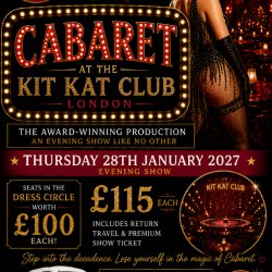 Cabaret - Evening Show Kit Kat London