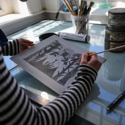Introduction to Plate Lithography - Weekend Workshop with Wilhelmina Peace