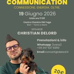 Christian DeLord - Animal Communication | Workshop ThetaHealing® | Comunicazione Intuitiva con gli Animali