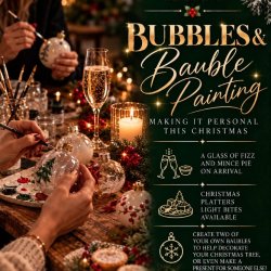Christmas Bubbles & Bauble Painting