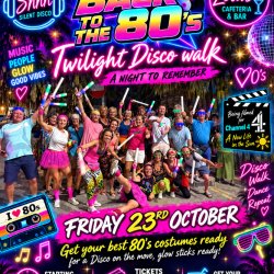 Back to the 80’s Twilight Disco Walk Lola’s