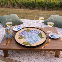 Trays and Rosè: A Creative Day in the Vines